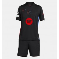 Camisa de time de futebol Barcelona Ansu Fati #10 Replicas 2º Equipamento Infantil 2024-25 Manga Curta (+ Calças curtas)